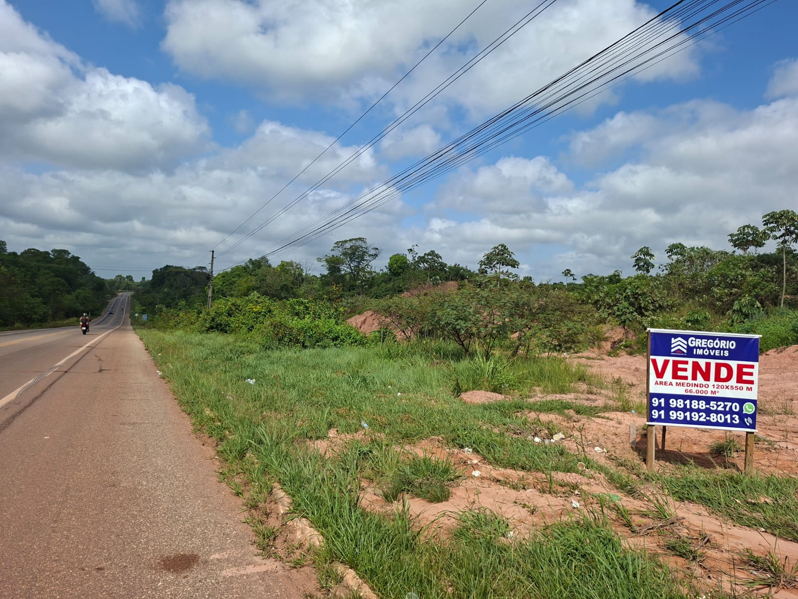 ATENÇÃO INVESTIDORES – VENDO EXCELENTE LOTE DE TERRA ESTRATÉGICO COM ALTO POTENCIAL DE VALORIZAÇÃO COMERCIAL – LOCALIZADO NA ALÇA VIÁRIA KM 38 –ACARÁ/PA.